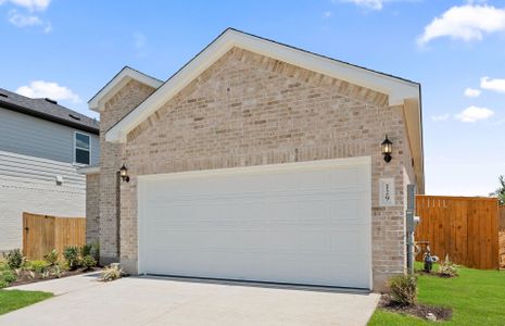 New construction Single-Family house 129 Adlai Ave, Georgetown, TX 78633 plan Hewitt - image