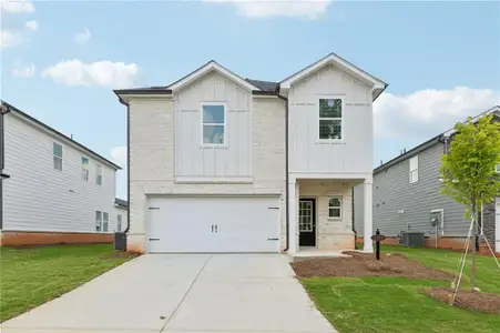 New construction Single-Family house 2163 Martin Spring Bnd, Lawrenceville, GA 30045 plan Lennon - image