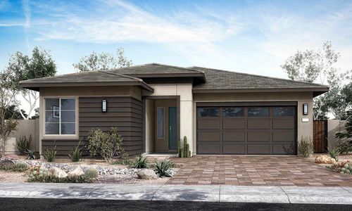 New construction Single-Family house 22495 E Saddle Ct, Queen Creek, AZ 85142 Juniper Plan 40-7- photo 0