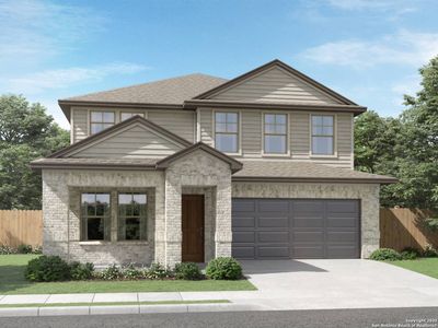 New construction Single-Family house 6415 Prince Howard, San Antonio, TX 78239 plan The Reynolds (890) - image