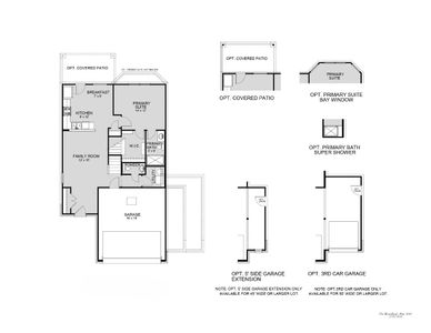 New construction Single-Family house 402 Woodhouse Wy, Fort Worth, TX 76140 plan The Woodland - image 3