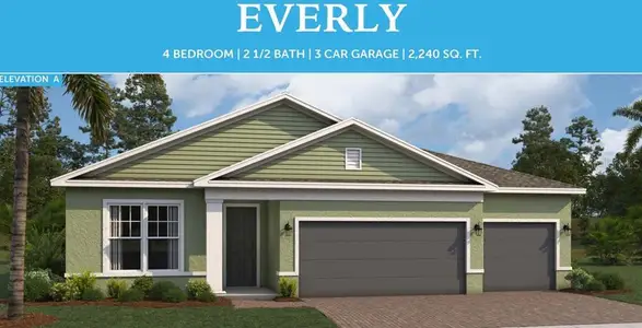 New construction Single-Family house 818 Emerald Grove Dr, Apopka, FL 32703 plan Everly - image
