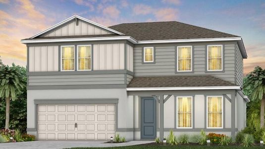 New construction Single-Family house 1531 Timber Leaf Rd, St. Cloud, FL 34771 plan Winthrop - image