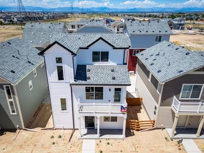 New construction Single-Family house 13542 East 103rd Drive, Commerce City, CO 80022 Albright- photo 0