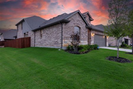 New construction Single-Family house 3036 Lionsgate Dr, Argyle, TX 76226 THE MESQUITE- photo 0