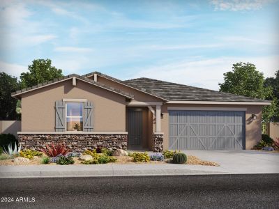 New construction Single-Family house 37033 W La Paz Street, Maricopa, AZ 85138 - photo 0