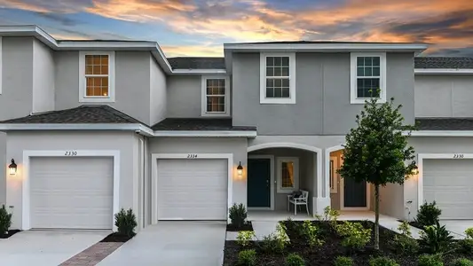 New construction Townhouse house 2203 Portrait Street, Kissimmee, FL 34758 - photo 0