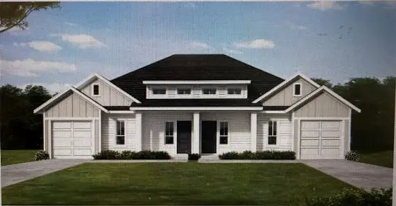 New construction Single-Family house 101 Backwood Pass, Taylor, TX 76574 plan Clover - image