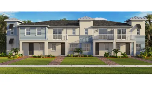 New construction Townhouse house 747 Se Central Pkwy, Unit 38, Stuart, FL 34994 plan Marlin - image