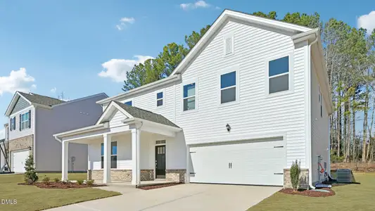 New construction Single-Family house 79 Bronco Pace Dr, Clayton, NC 27520 plan Wylie - image