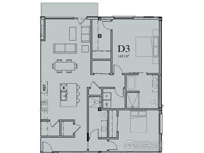 Unit 303 Floor Plan (D3)