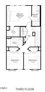 New construction Townhouse house 3148 James Slaughter Rd, Fuquay Varina, NC 27526 plan Atlas Interior Unit - image 4