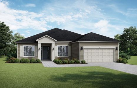 New construction Single-Family house 85113 Sandy Ridge Lp, Yulee, FL 32097 plan Carrollview - image