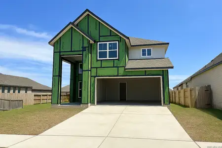 New construction Single-Family house 253 Alpine Lks, New Braunfels, TX 78130 plan Dublin - image
