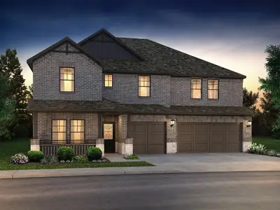 New construction Single-Family house 4110 Granbury Dr, Farmersville, TX 75442 plan The Abington - image