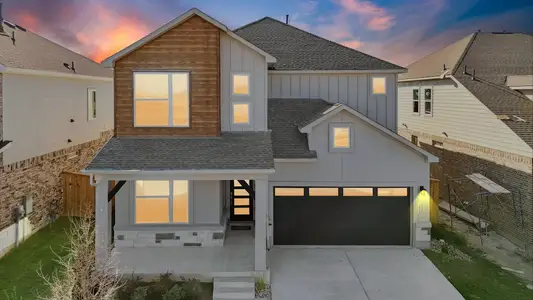 New construction Single-Family house 4733 Pleasant Pl, Round Rock, TX 78665 plan Quinley - image