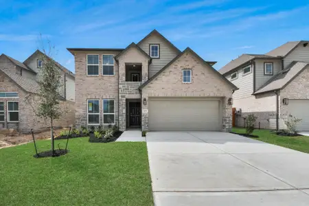 New construction Single-Family house 3064 Spoolwood Trl, Magnolia, TX 77355 - image