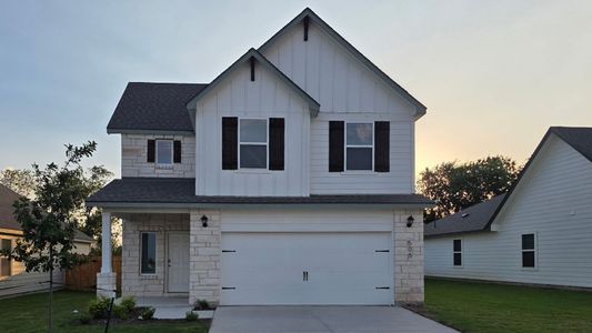 New construction Single-Family house 505 Hector Lp, Georgetown, TX 78626 plan Emma - image