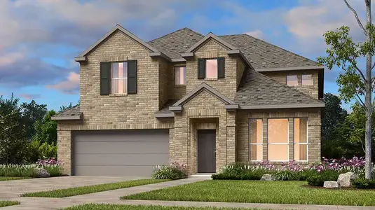 New construction Single-Family house 1801 Penstemon Dr, Celina, TX 75009 plan Bordeaux - image