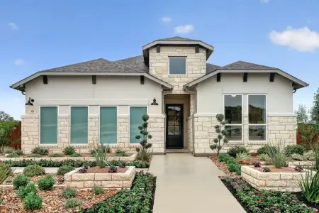 New construction Single-Family house Manor, TX 78653 plan Lamar - image