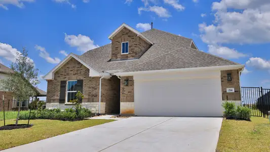 New construction Single-Family house 214 Cross Gable Ln, Dayton, TX 77535 plan Meyerson - image
