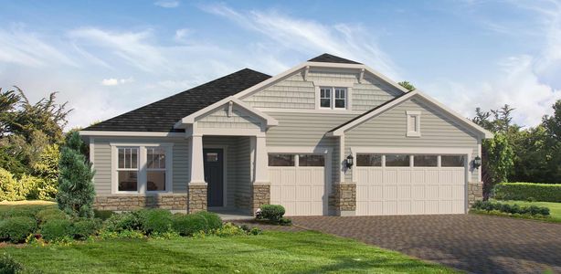 New construction Single-Family house 63 Courtney Oaks Dr, St. Augustine, FL 32092 plan Mason - Hidden Creek - image