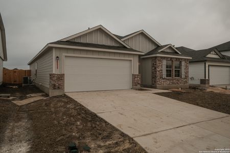 New construction Single-Family house 6731 Tasajillo Spg, San Antonio, TX 78253 Boone - 40' Smart Series- photo 0