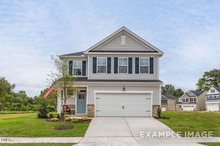 New construction Single-Family house 65 Wild Turkey Way Way, Lillington, NC 27546 The Preston B- photo 0