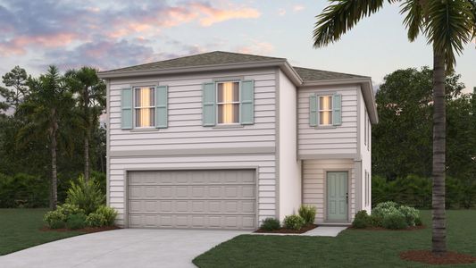 New construction Single-Family house Jacksonville, FL 32234 plan Elston+ - image
