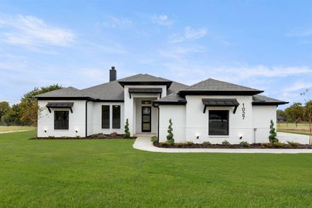 New construction Single-Family house 1027 Arbor Hills Ct, Poolville, TX 76487 - image