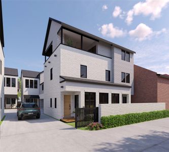 New construction Single-Family house 5409 Chevy Chase, Unit D, Houston, TX 77056 - image