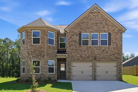 New construction Single-Family house 398 River Walk Farm Pwy, Covington, GA 30014 plan Jodeco 2 Story Bay - image