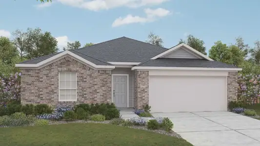 New construction Single-Family house 124 Hazy View Rd, San Marcos, TX 78666 plan Kimbell - image
