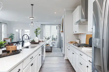 New construction Townhouse house 2901 Beaconwood Ct, Lawrenceville, GA 30043 plan The Colman - image