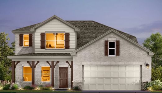 New construction Single-Family house 544 Redding Wy, Georgetown, TX 78633 plan Winchester - image
