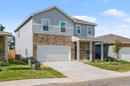 New construction Single-Family house 7246 King Bnd, San Antonio, TX 78252 plan Spectra - image