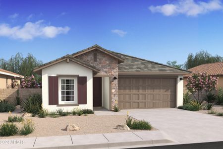 New construction Single-Family house 7546 W Minton Street, Laveen, AZ 85339 Clyde- photo 0