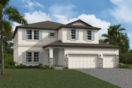 New construction Single-Family house 34015 Big Valley St, Dade City, FL 33525 plan Coronado  III - image