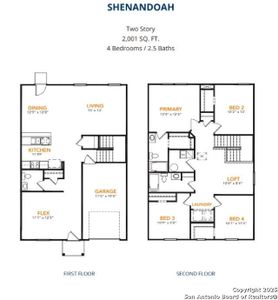 New construction Single-Family house 301 Mariposa Cir, Kenedy, TX 78119 plan Shenandoah - image