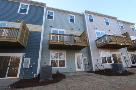 New construction Townhouse house 2313 Bay Minette Sta, Apex, NC 27502 Hyde Park - Front Entry Townhomes- photo 54 54