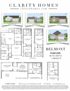 New construction Single-Family house 2409 Skara Brae Dr, Denton, TX 76205 plan Belmont - image