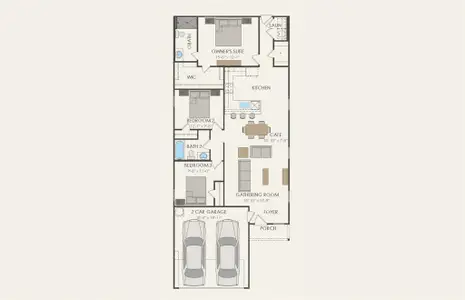 New construction Single-Family house 1230 Tramore Wy, Lowry Crossing, TX 75407 plan Livingston - image