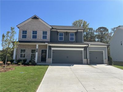 New construction Single-Family house 646 Winding Rose Dr, Hoschton, GA 30548 plan Stanford - image