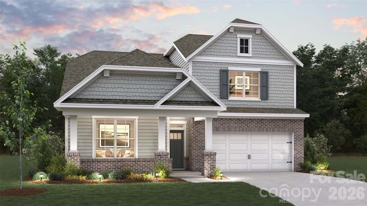 New construction Single-Family house 4261 Round Table Dr, Gastonia, NC 28056 plan Ashley - image