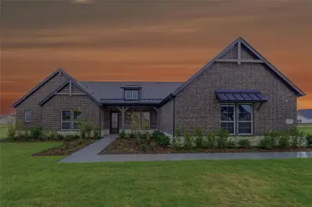 New construction Single-Family house 2208 Continent Ct, Krum, TX 76249 plan Mockingbird - image