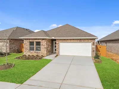 New construction Single-Family house 22034 Matera Vista Ln, Hockley, TX 77447 plan Wise - Single Family Homes - image