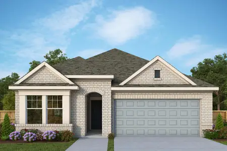 New construction Single-Family house 1643 Lorenzo Ln, Magnolia, TX 77354 plan The Baileywood - image