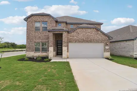 New construction Single-Family house 12702 Dinaric Alps, San Antonio, TX 78245 plan The Kessler (C454) - image