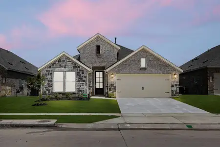 New construction Single-Family house 2022 Brackett Pond Rd, Forney, TX 75126 plan Brazos - image