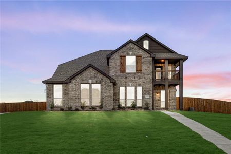 New construction Single-Family house 733 Serenity Ln, Red Oak, TX 75154 plan Magnolia II Side Entry - image